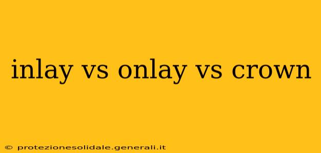 inlay vs onlay vs crown