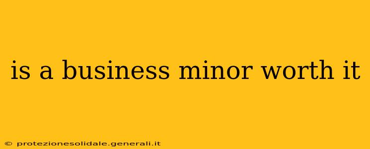 is a business minor worth it