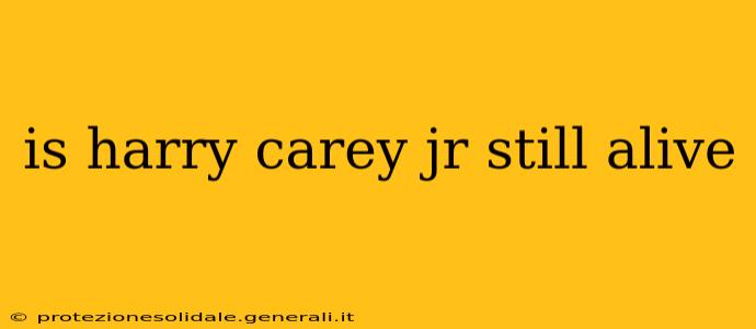 is harry carey jr still alive