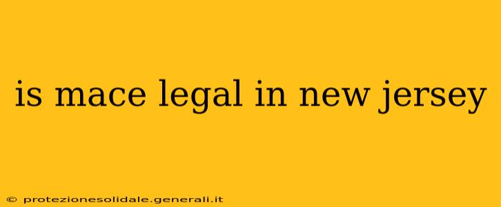 is mace legal in new jersey
