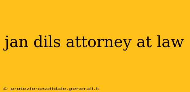 jan dils attorney at law