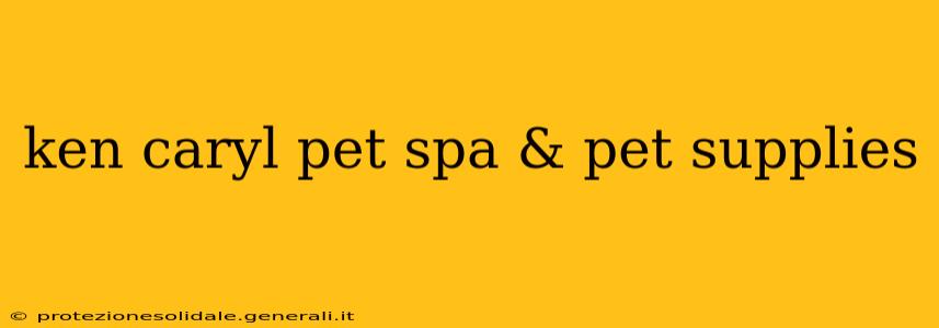 ken caryl pet spa & pet supplies