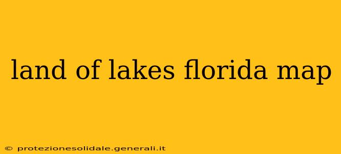 land of lakes florida map