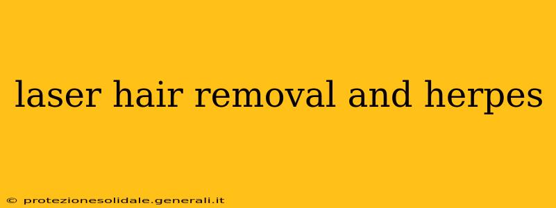 laser hair removal and herpes