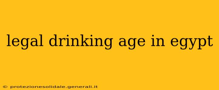 legal drinking age in egypt