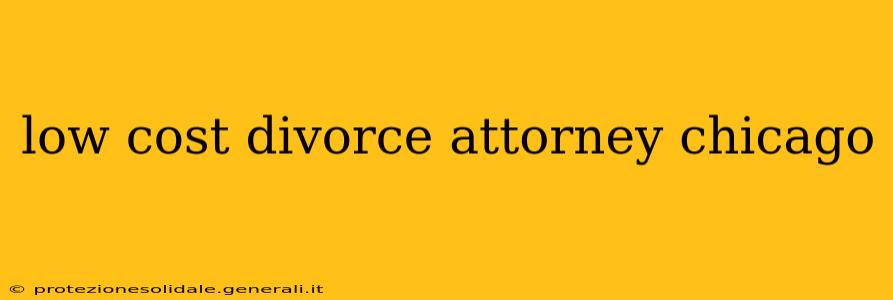 low cost divorce attorney chicago