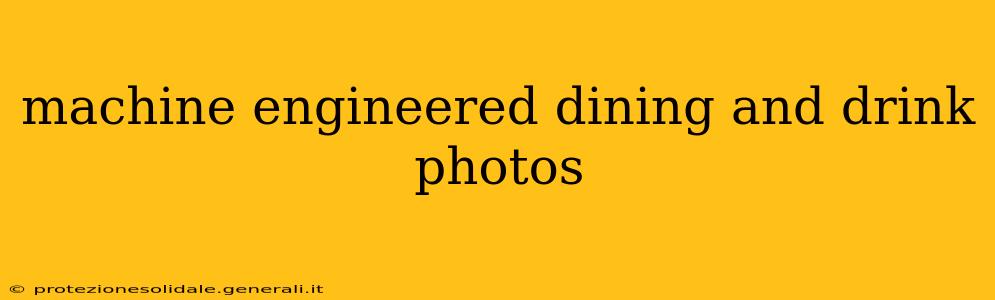 machine engineered dining and drink photos