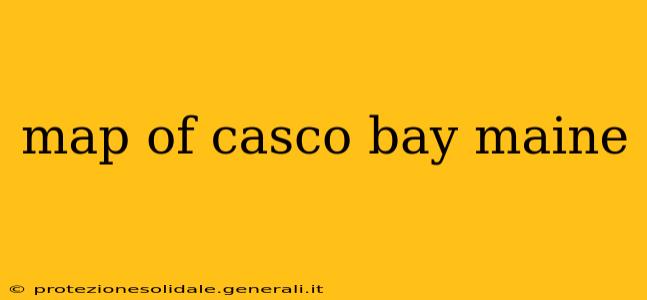 map of casco bay maine
