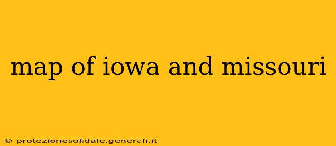 map of iowa and missouri