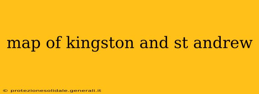 map of kingston and st andrew