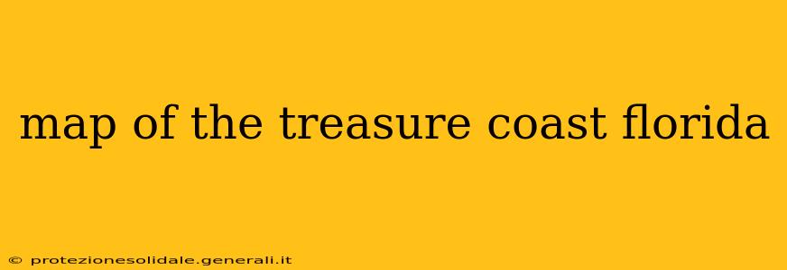 map of the treasure coast florida