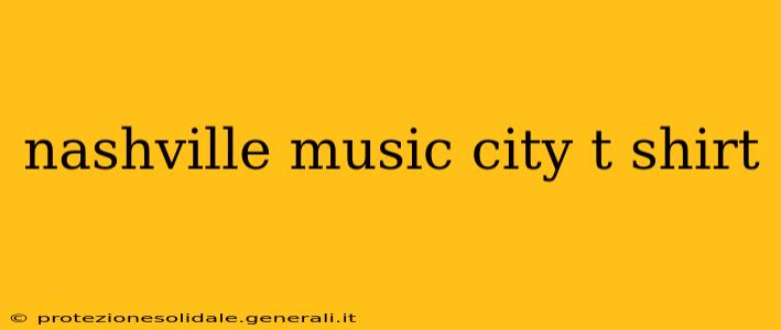 nashville music city t shirt