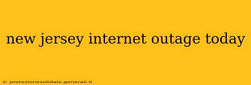 new jersey internet outage today