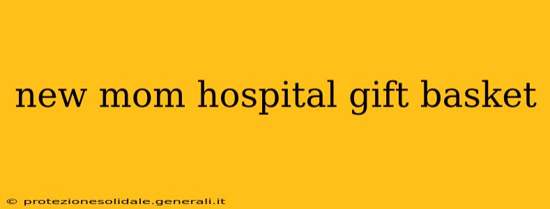 new mom hospital gift basket