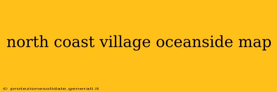 north coast village oceanside map