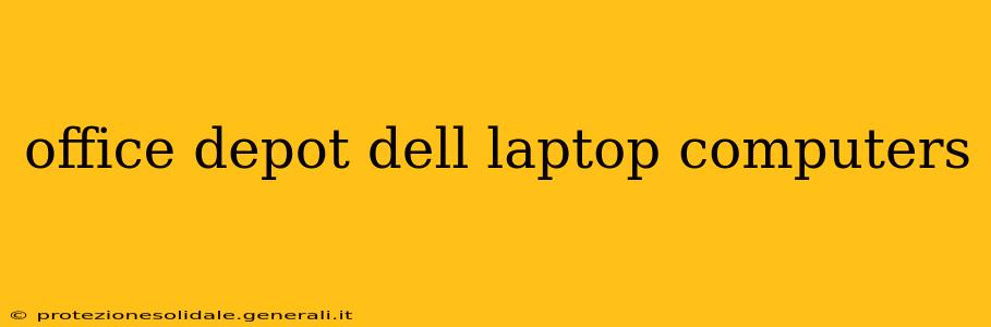 office depot dell laptop computers