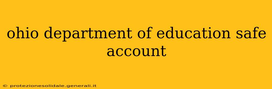 ohio department of education safe account