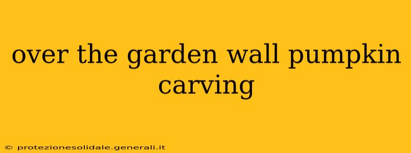 over the garden wall pumpkin carving
