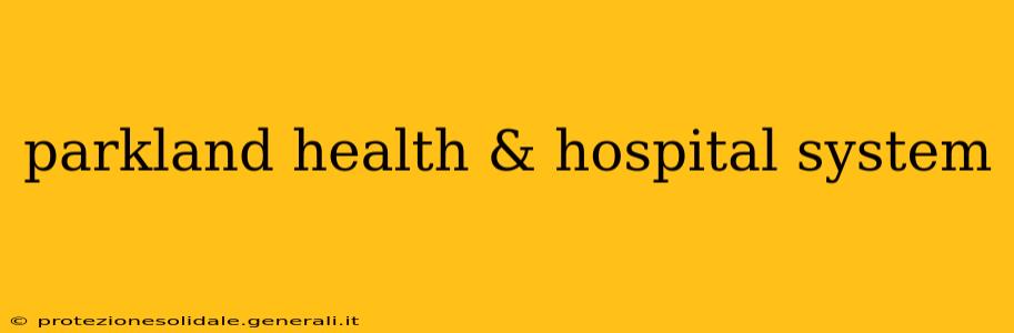 parkland health & hospital system