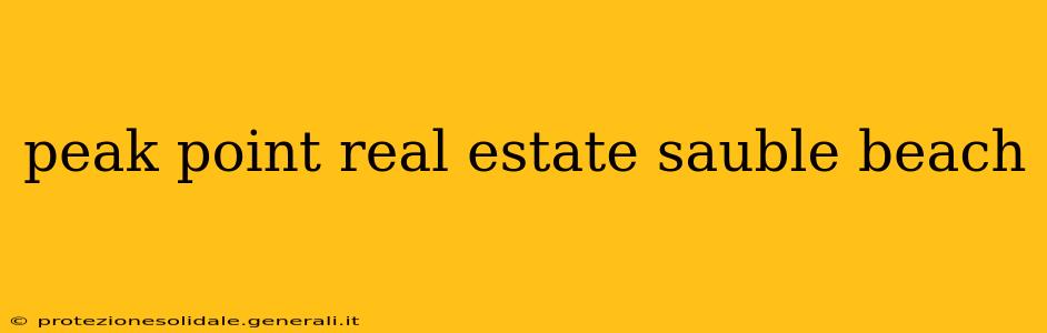 peak point real estate sauble beach