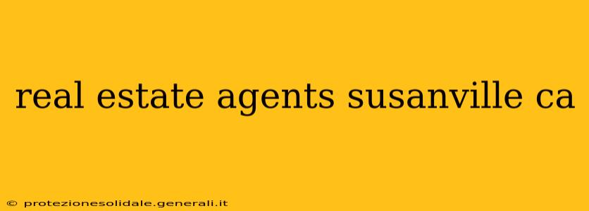 real estate agents susanville ca