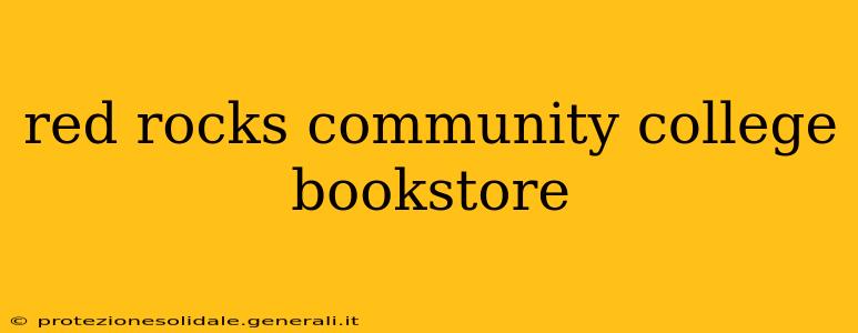 red rocks community college bookstore