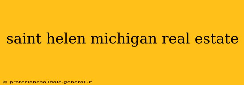 saint helen michigan real estate