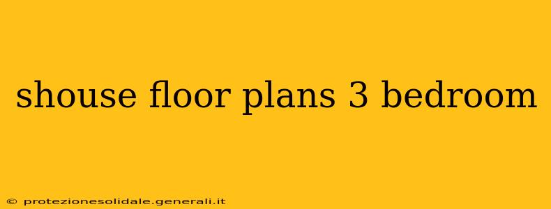 shouse floor plans 3 bedroom