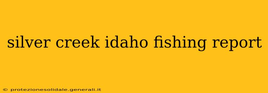 silver creek idaho fishing report