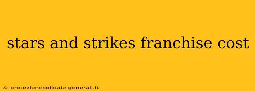 stars and strikes franchise cost
