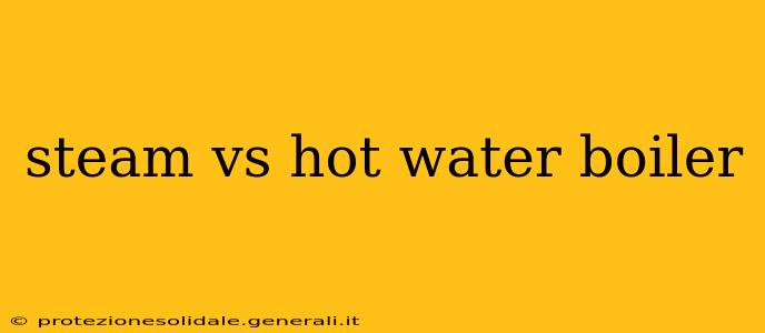 steam vs hot water boiler