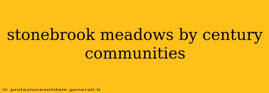 stonebrook meadows by century communities