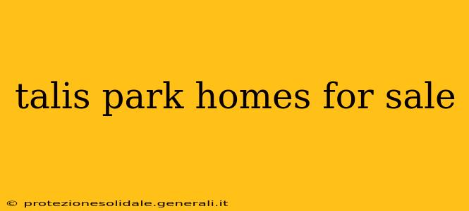 talis park homes for sale