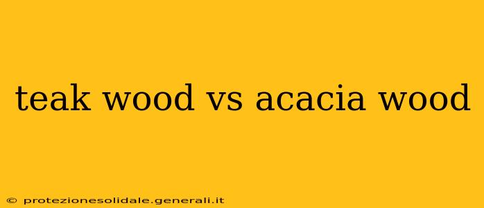 teak wood vs acacia wood