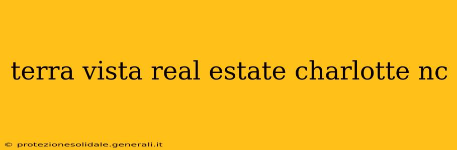 terra vista real estate charlotte nc