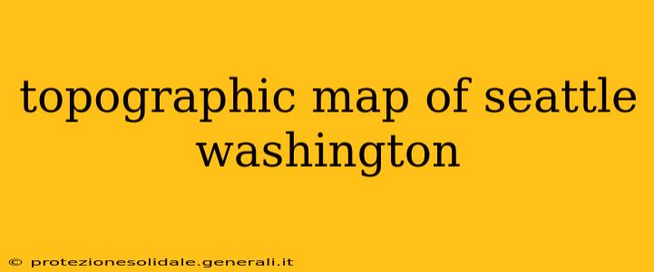 topographic map of seattle washington