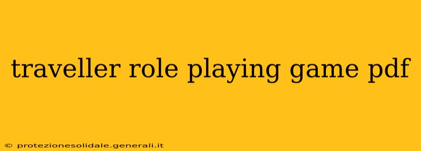 traveller role playing game pdf