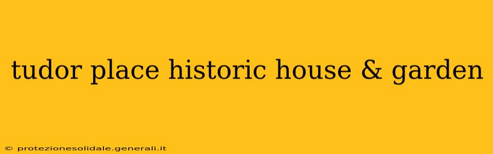 tudor place historic house & garden