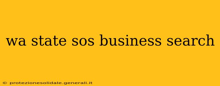 wa state sos business search
