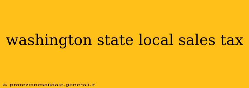 washington state local sales tax