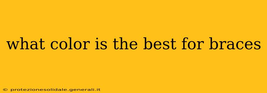 what color is the best for braces