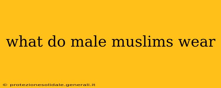 what do male muslims wear