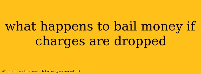 what happens to bail money if charges are dropped