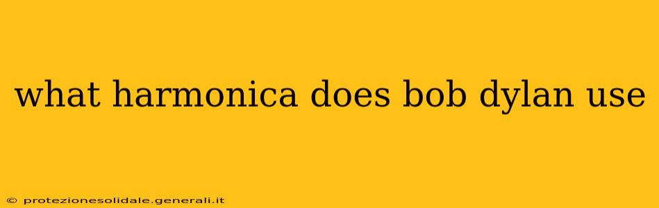 what harmonica does bob dylan use
