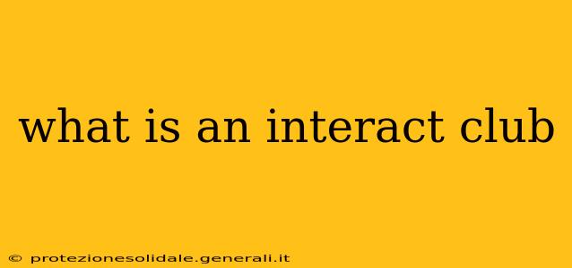 what is an interact club