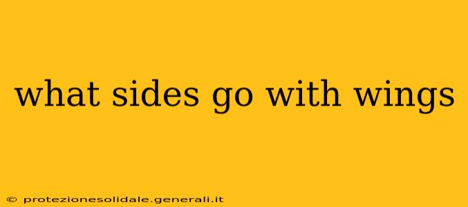 what sides go with wings