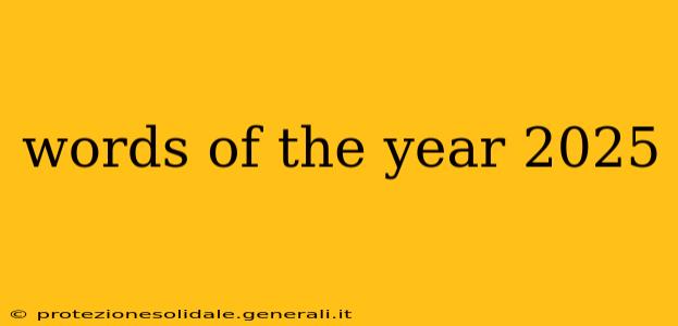 words of the year 2025