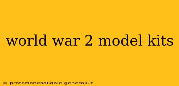 world war 2 model kits