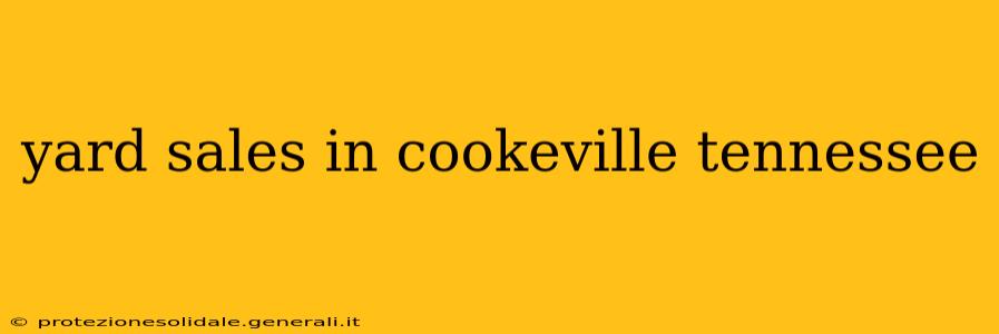 yard sales in cookeville tennessee